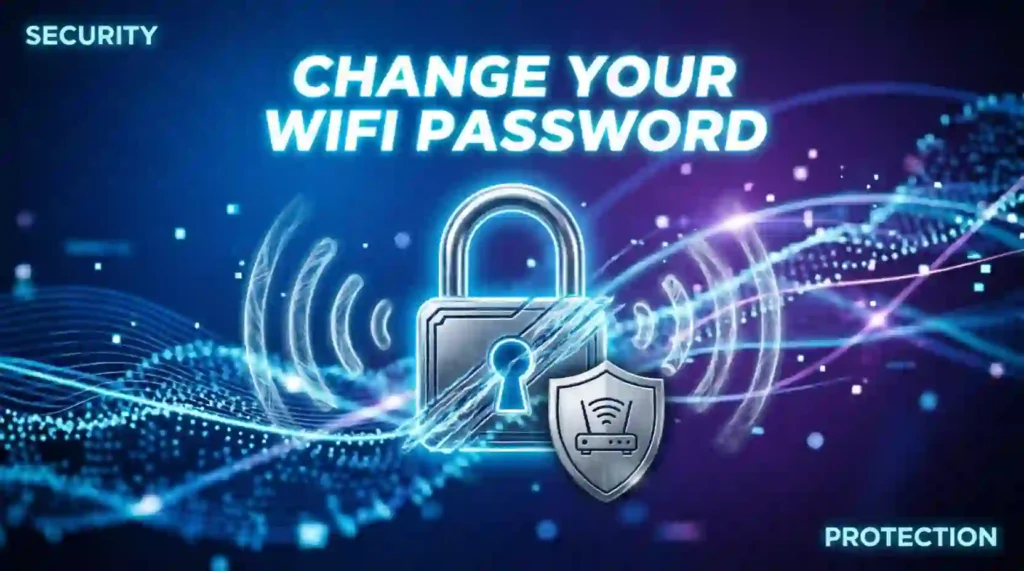 how to change wifi password