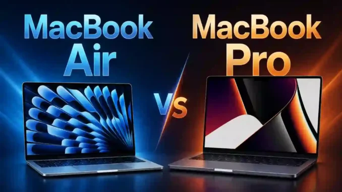 MacBook Air vs. MacBook Pro