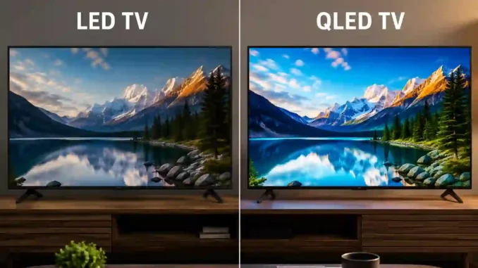 LED vs QLED TV